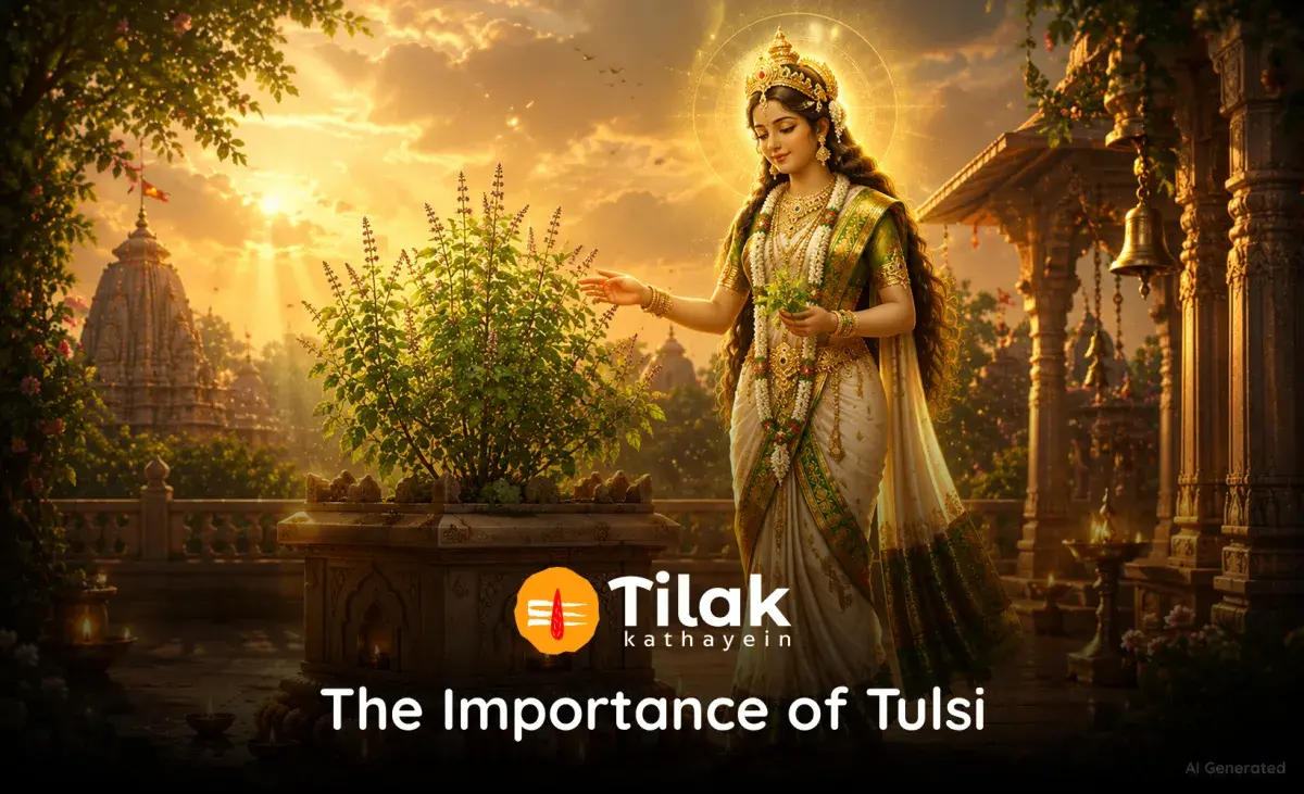तुलसी का महत्व – Tulsi Ka Mahatva